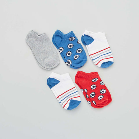 Chaussettes invisibles - Lot de 5