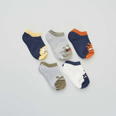 Chaussettes invisibles - Lot de 5