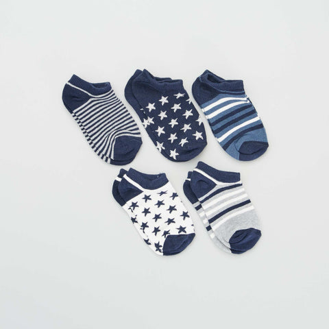 Chaussettes invisibles - Lot de 5
