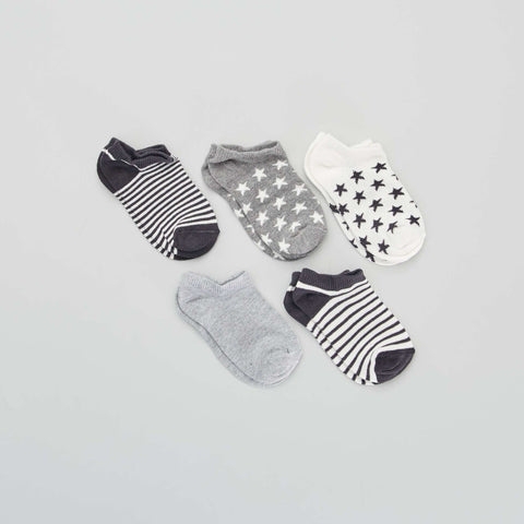 Chaussettes invisibles - Lot de 5