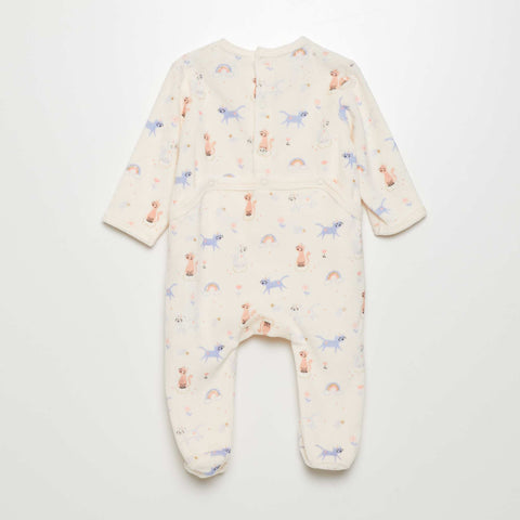 Pyjama dors-bien en velours