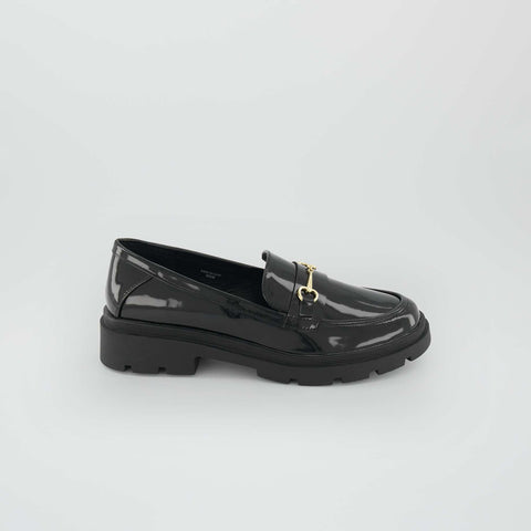 Mocassins en vernis