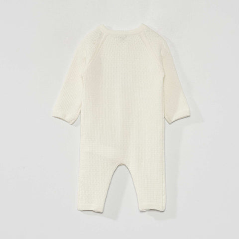 Combinaison en maille tricot