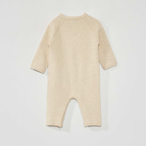 Combinaison en maille tricot