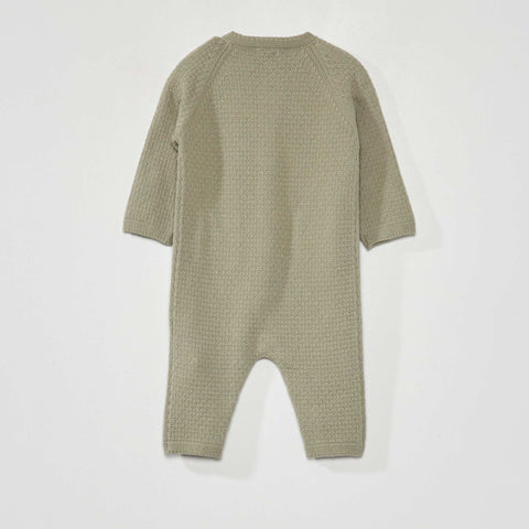 Combinaison en maille tricot