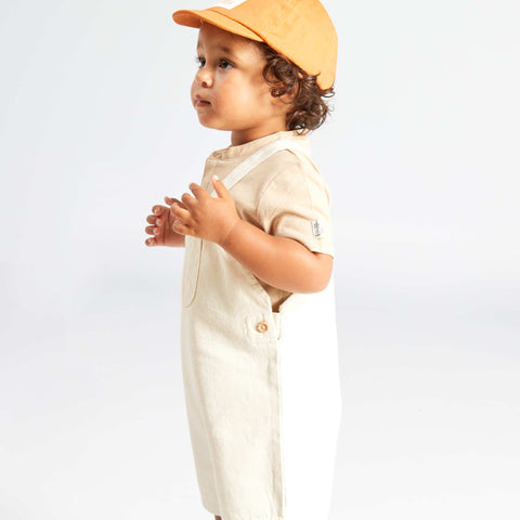 Ensemble salopette + t-shirt - 2 pièces