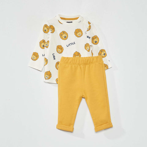 Blanc/jaune