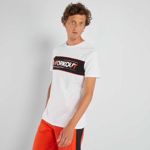 T-shirt de sport en jersey