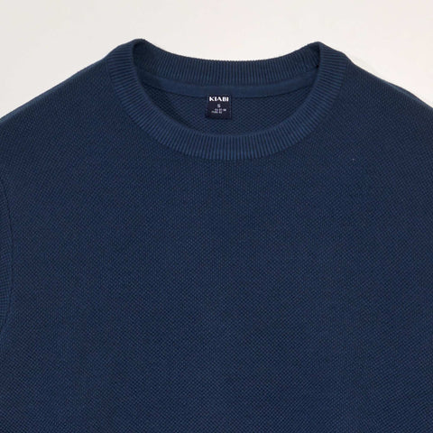 Pull en maille nid d'abeille