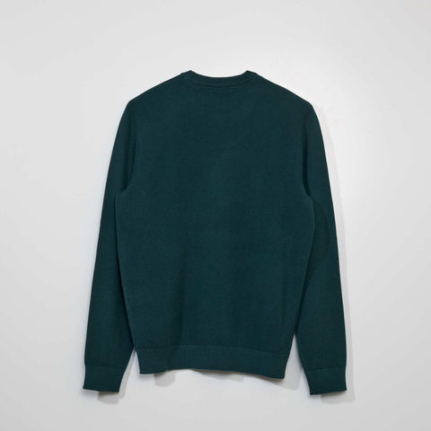 Pull en maille nid d'abeille