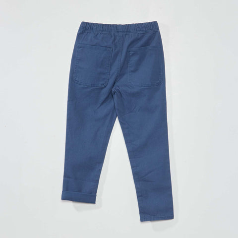 Pantalon jogger en twill