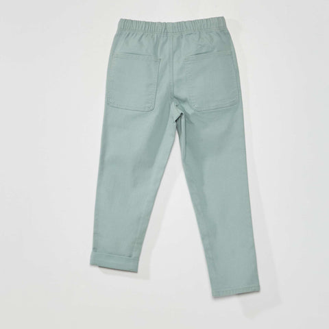 Pantalon jogger en twill