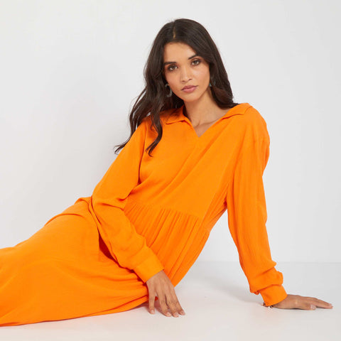 Robe longues à manches longues