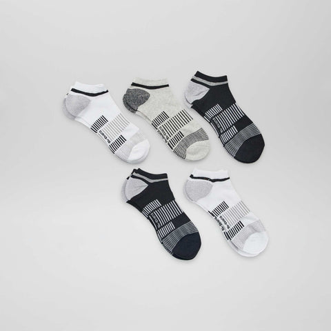 Lot de 5 chaussettes de sport invisibles