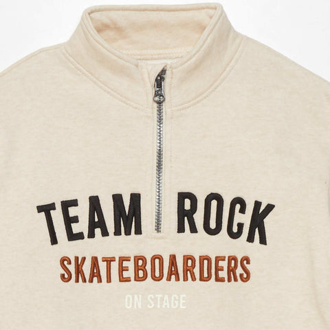 Sweat col camionneur en molleton