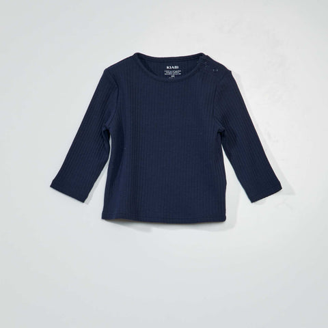 Lot de 2 t-shirts en jersey côtelé