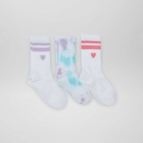 Lot de 3 paires de chaussettes esprit sportives