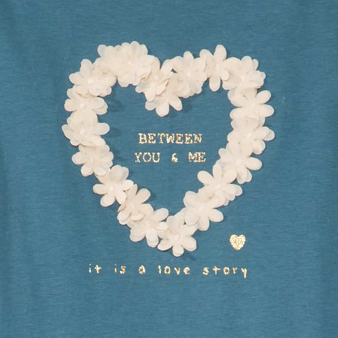 T-shirt imprimé manches longues