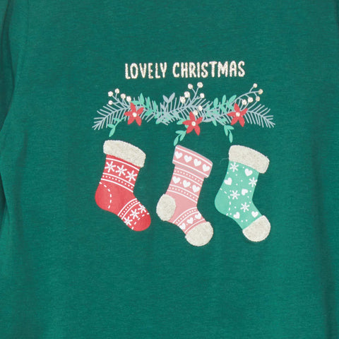 T-shirt imprimé manches longues