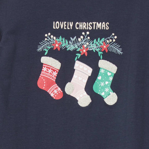 T-shirt imprimé manches longues