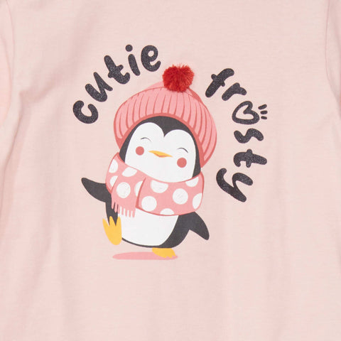 T-shirt imprimé manches longues