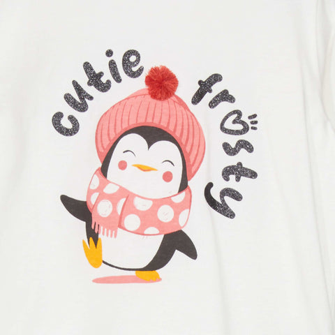T-shirt imprimé manches longues