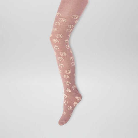 Lot de 2 collants en maille fantaisie