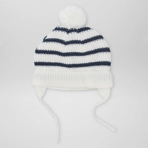 Ensemble bonnet péruvien + tour de cou + moufles - 3 pièces