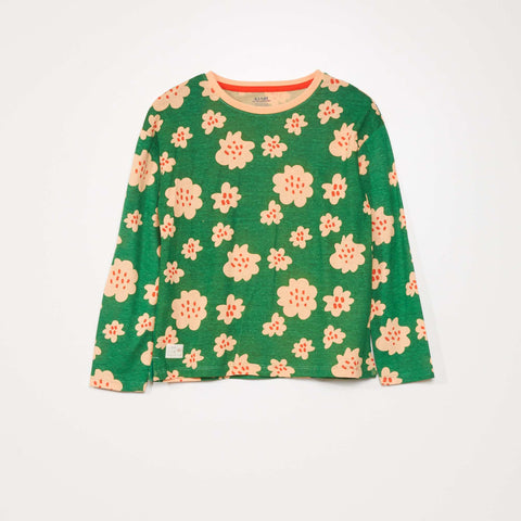 Vert fleurs
