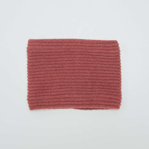 Snood côtelé