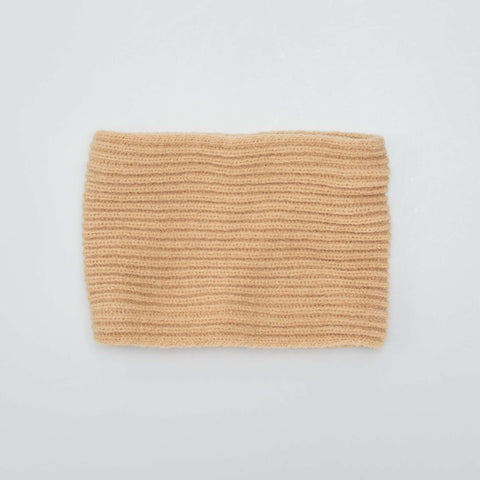 Snood côtelé