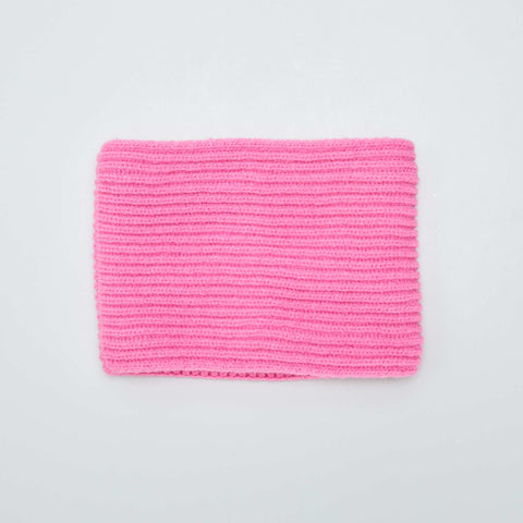 Snood côtelé