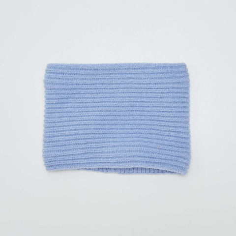 Snood côtelé