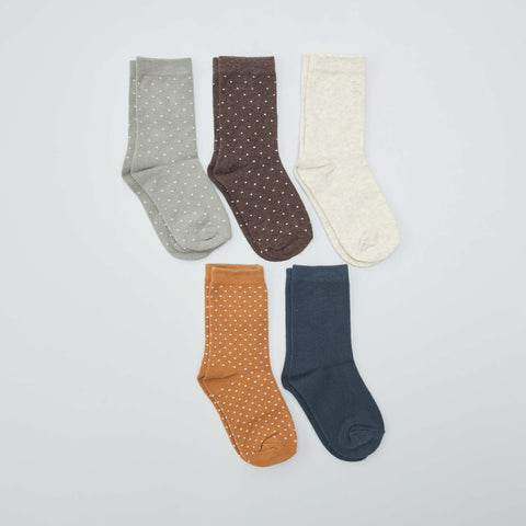 Lot de 5 paires de chaussettes