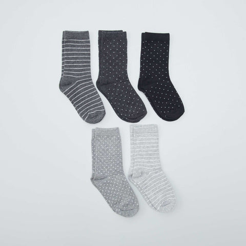 Lot de 5 paires de chaussettes
