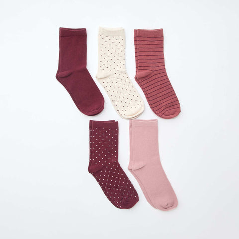 Lot de 5 paires de chaussettes