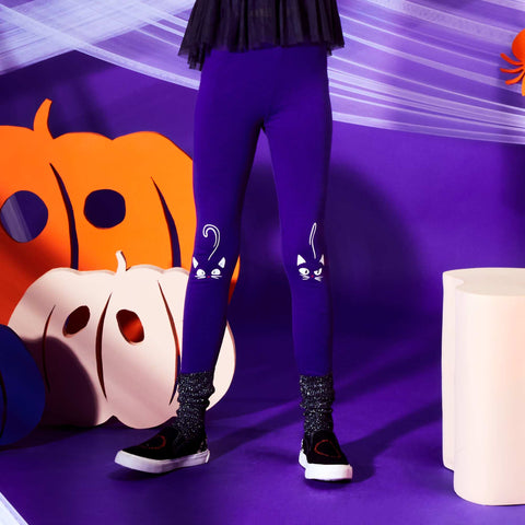 Legging long 'squelette' - Halloween