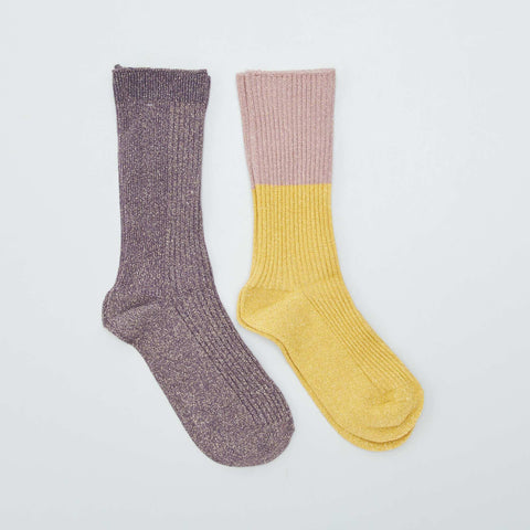 Lot de 2 paires de chaussettes