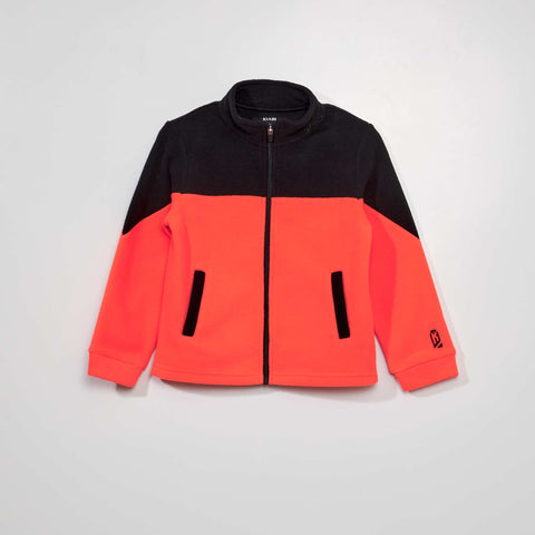 Noir/orange