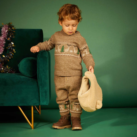Pull de Noël avec motif fantaisie