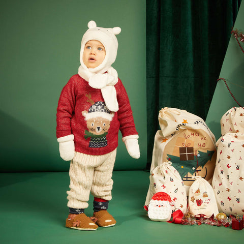 Pull de Noël avec motif fantaisie