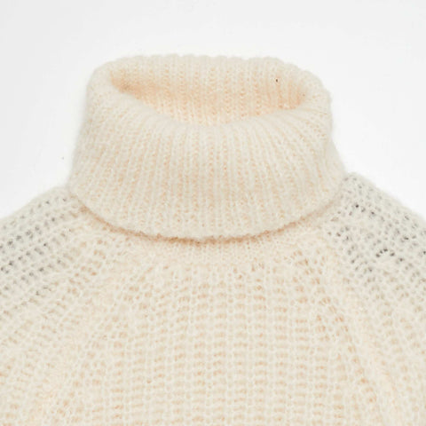 Pull en maille grosse jauge