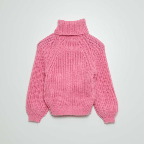 Pull en maille grosse jauge