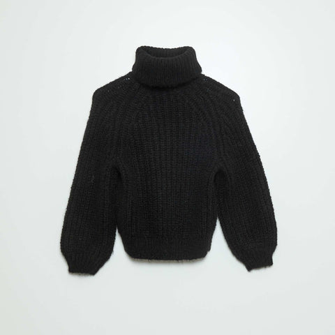 Pull en maille grosse jauge