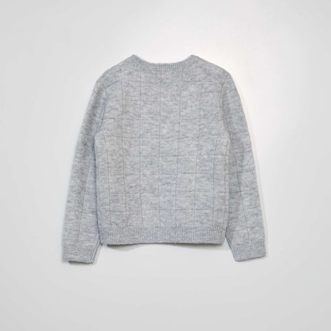 Pull en maille à manches longues