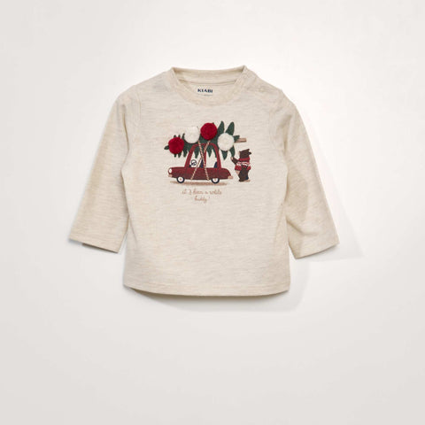 T-shirt de Noël avec cerf