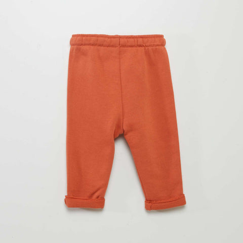 Pantalon jogging en french terry