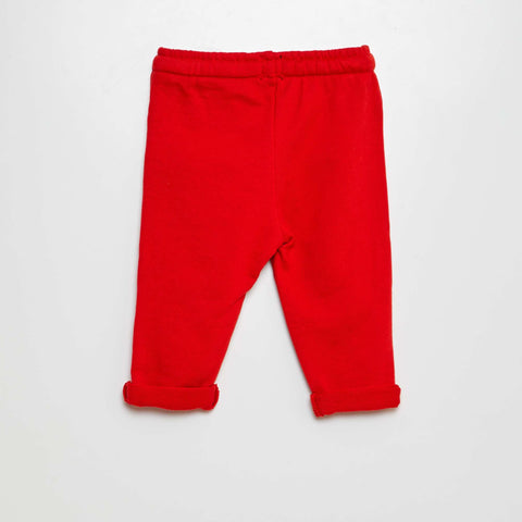Pantalon jogging en french terry
