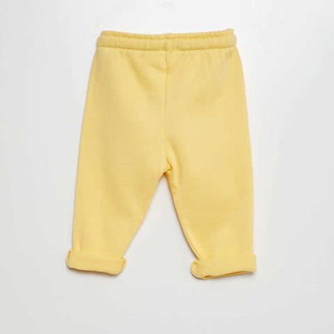 Pantalon jogging en french terry