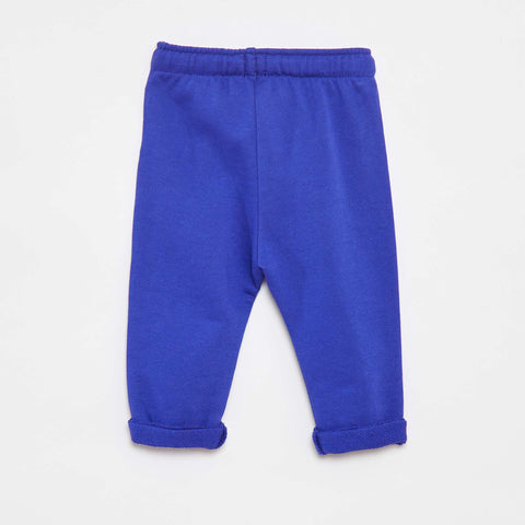 Pantalon jogging en french terry
